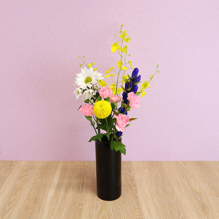 お供え花 Aコース(5種5本) | 花の定期宅配 フラントリーブ