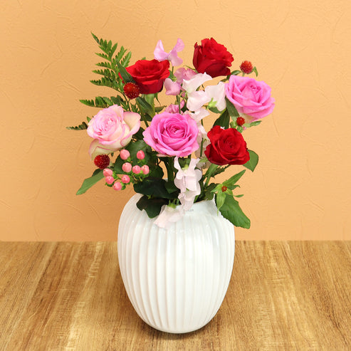 季節の花束1.5倍コース | 花の定期宅配 フラントリーブ